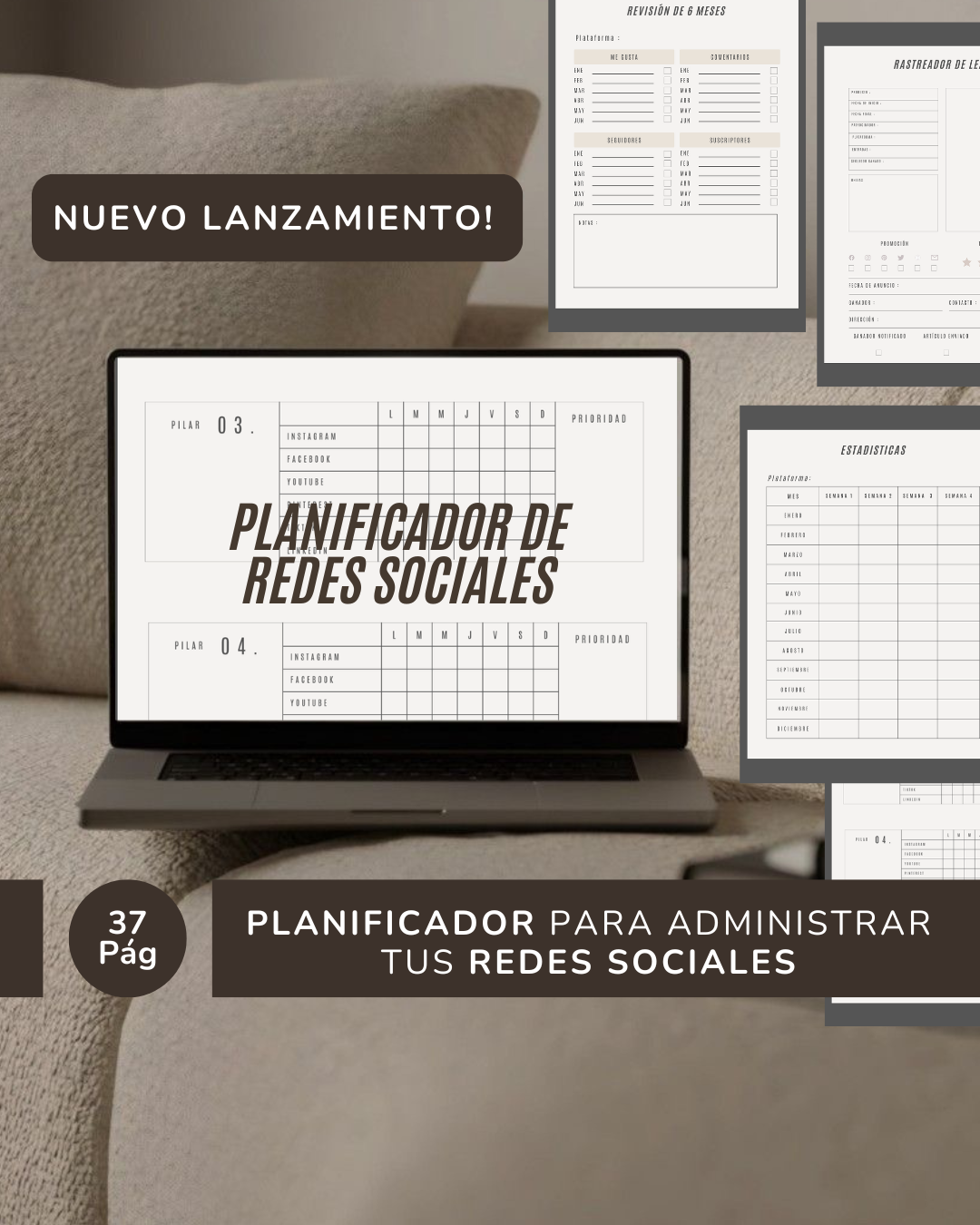 Planificador de Redes Sociales con Canva